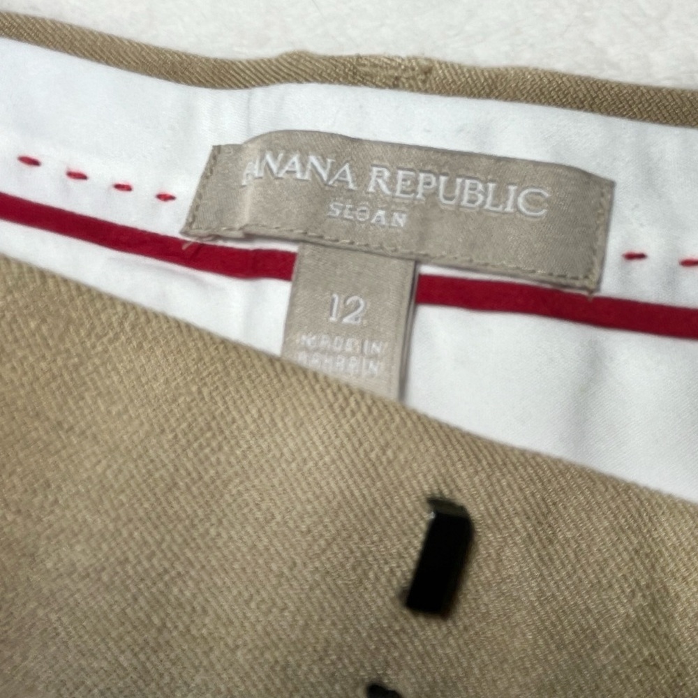 Banana Republic Beig Women’s Dress pant Sz 12 - Picture 4 of 8